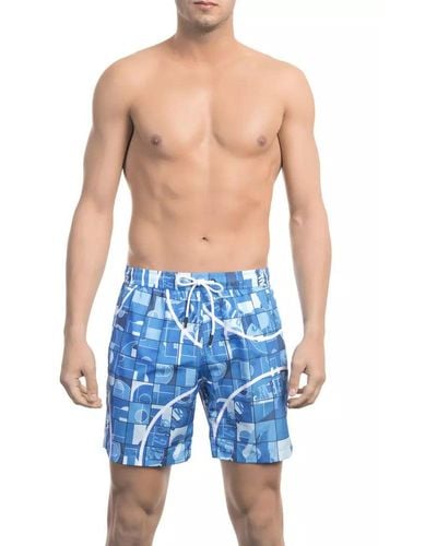 Bikkembergs O N L Y O N E C O L O U R Beachwear Swimwear - Blue