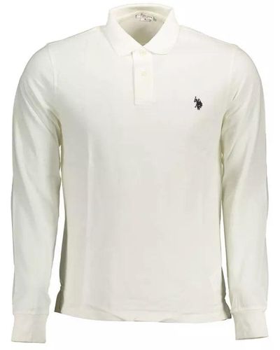 U.S. POLO ASSN. Cotton Polo Shirt - White