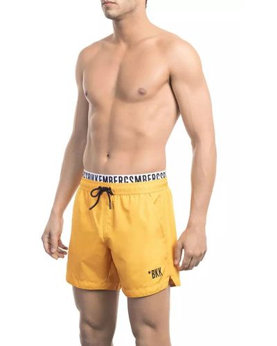 Bikkembergs O R A N G E Beachwear Swimwear - Yellow