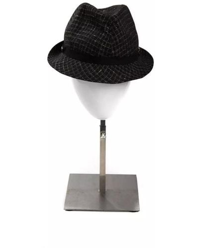 Byblos Elegant Wool Blend Hat - Black