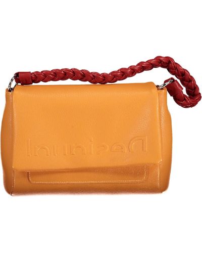 Desigual Polyurethane Handbag - Orange