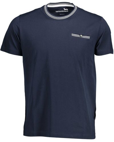 Harmont & Blaine Cotton T-shirt - Blue
