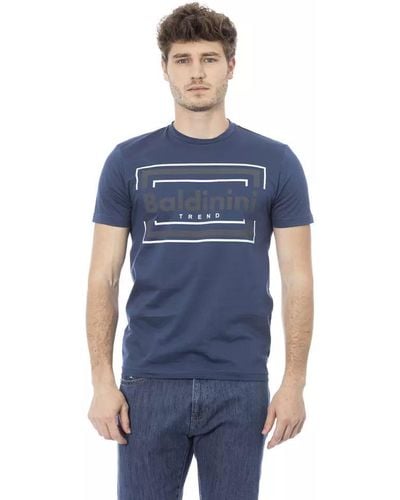 Baldinini Cotton T-shirt - Blue