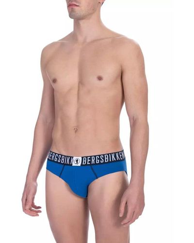 Bikkembergs Cotton Underwear - Blue