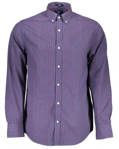 GANT Cotton Shirt - Purple