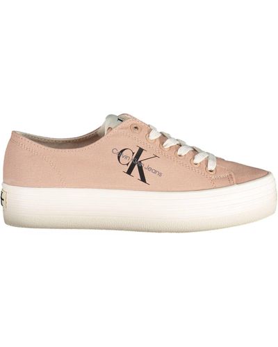Calvin Klein Cotton Sneaker - Pink