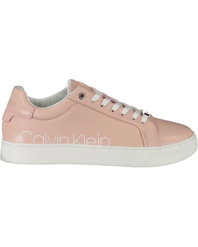 Calvin Klein Polyester Sneaker - Pink