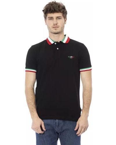 Baldinini Cotton Polo Shirt - Black