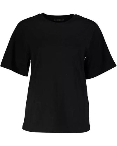 Class Roberto Cavalli Cotton Tops & T-shirt - Black