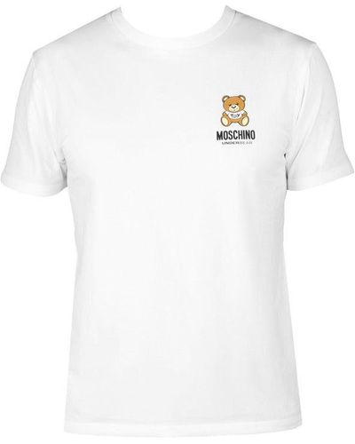 Moschino Short sleeve t-shirts for Men | Online Sale up to 68% off | Lyst