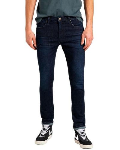 Lee Jeans Zipped And Buttoned Jeans - Blue