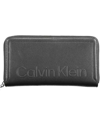 Calvin Klein Polyethylene Wallet - Black