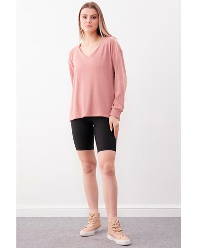 Vitrin Bluse regular fit - Pink