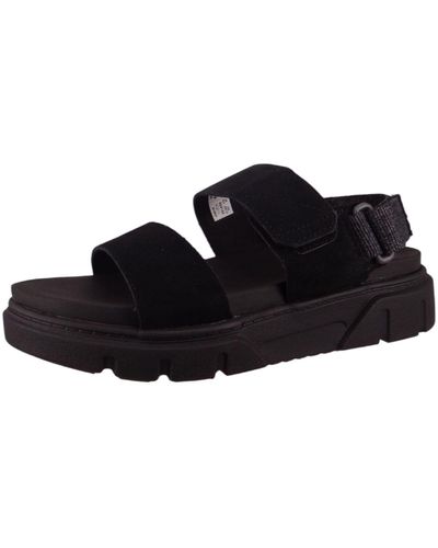 Timberland Sandalen greyfield sandal 2 tb0a61n4ek41 black leder - Schwarz