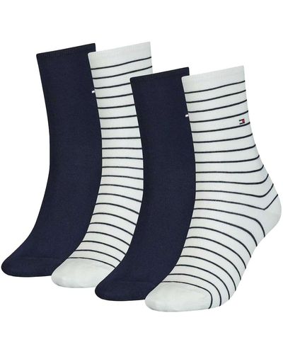 Tommy Hilfiger Socken, 6er pack gemusterte styles - Blau