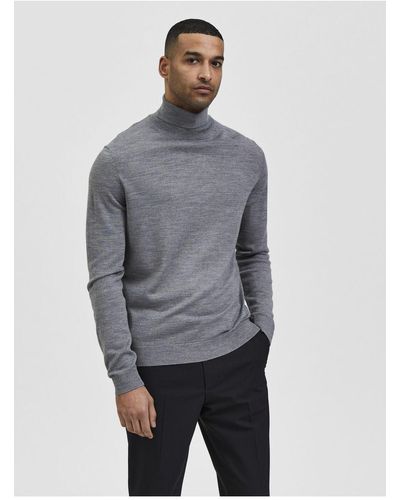 SELECTED Sweatshirt regular fit - Grau