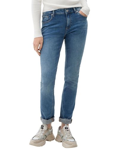 Qs By S.oliver Jeans straight - Blau