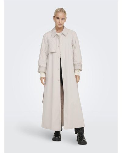 ONLY Trenchcoat basic - Weiß