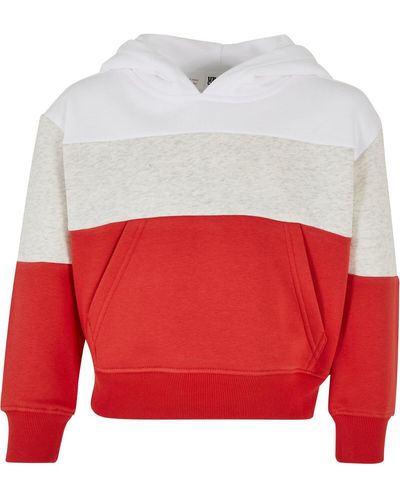 Urban Classics Sweatshirt oversized - 116 - Rot