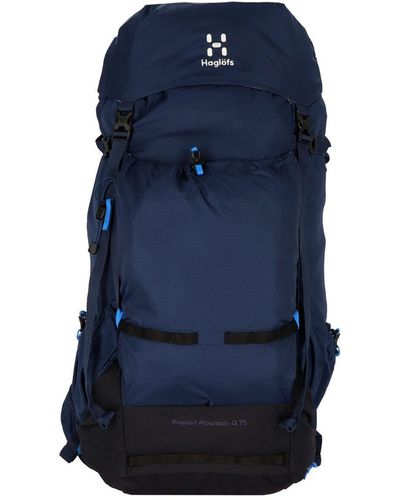 Haglöfs Rugged mountain q 75l rucksack 81 cm - one size - Blau