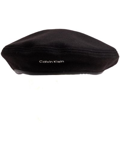 Calvin Klein Hut, , einfarbig, mit logo - Braun
