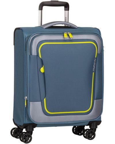 American Tourister Koffer & trolley pulsonic spinner 55 exp - one size - Blau