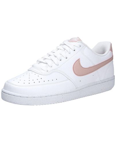 Nike Sneaker flacher absatz - Weiß