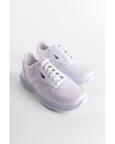 Capone Outfitters Mesh-sneaker - Weiß