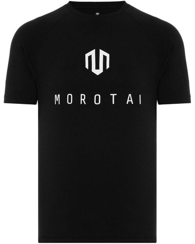 MOROTAI Corporate basic t-shirt - Schwarz