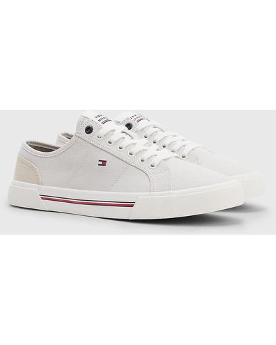Tommy Hilfiger Corporate core vulc canvas - Weiß