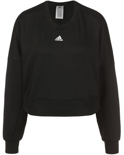 adidas Sweatshirt regular fit - Schwarz