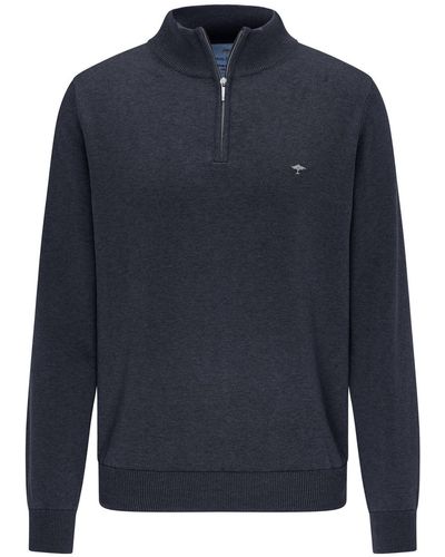 Fynch-Hatton Sweatshirt regular fit - Blau