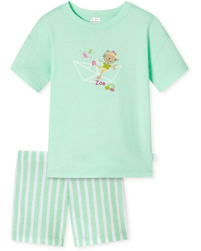 Schiesser Pyjama set geometrisches muster - Grün