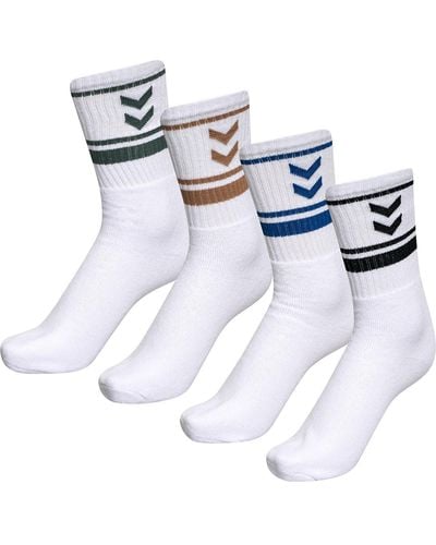 Hummel Socken lizenzartikel - 41-45 - Weiß