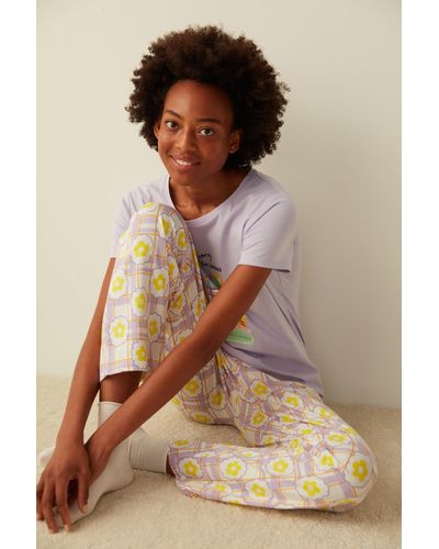 Penti Pyjama set print - Natur