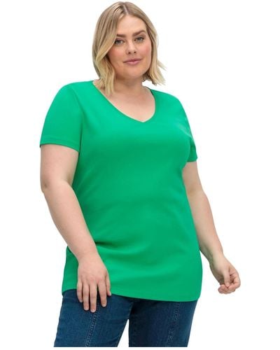 Damen | T-Shirt Rabatt für Sheego und | 50% Polos Bis DE Lyst – zu Online-Schlussverkauf