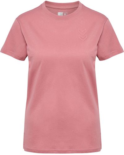 Hummel Hmlactive running t-shirt s/s - Pink