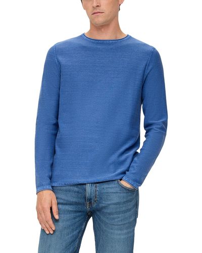 Qs By S.oliver Pullover regular fit - Blau