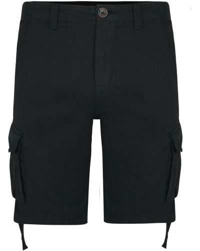 Threadbare Shorts mittlerer bund - Schwarz