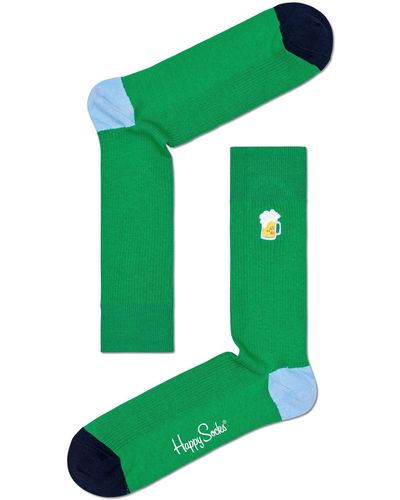 Happy Socks 2er-pack biersocken-geschenkset - 36-41 - Grün
