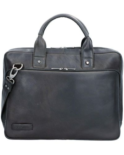 Plevier Laptoptasche unifarben - one size - Schwarz