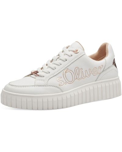 S.oliver Sneaker flacher absatz - Weiß