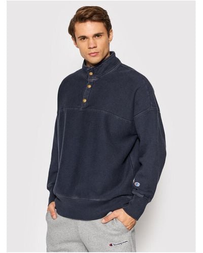 Champion Sweatshirt regular fit - Blau