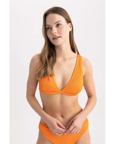 Defacto Fall in love regular fit bikinioberteil t5224az23sm - Orange