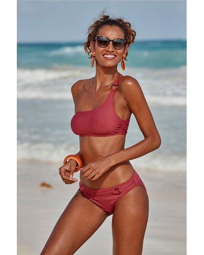 S.oliver Beachwear bikini-hose »rome« - Rot