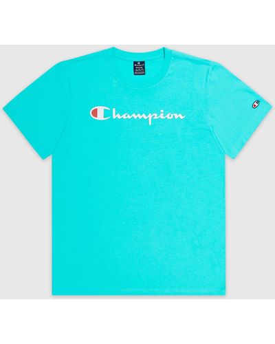 Champion T-shirt regular fit - Blau
