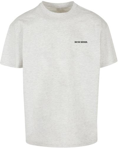 9N1M SENSE Sense sports hustle t-shirt - Weiß