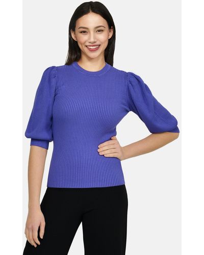 Sisters Point T-shirt /mädchen deep purple - Blau