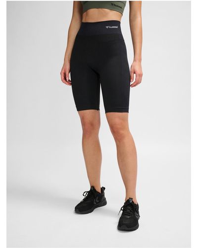 Hummel Hmlclea seamless cycling shorts - Schwarz
