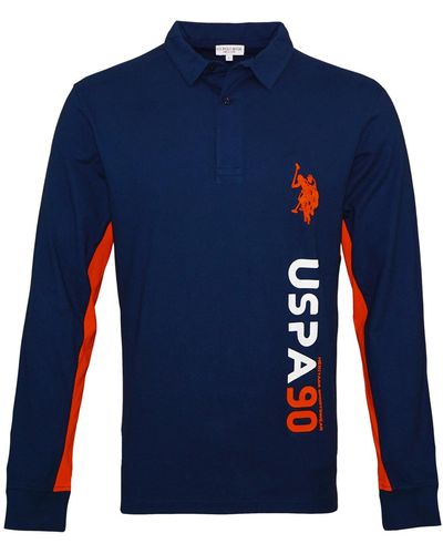 U.S. POLO ASSN. Poloshirt regular fit - Blau